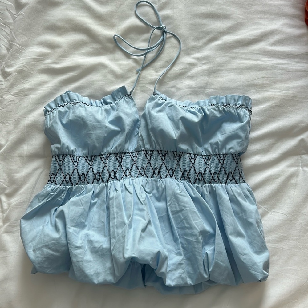NWT Zara Peplum Top